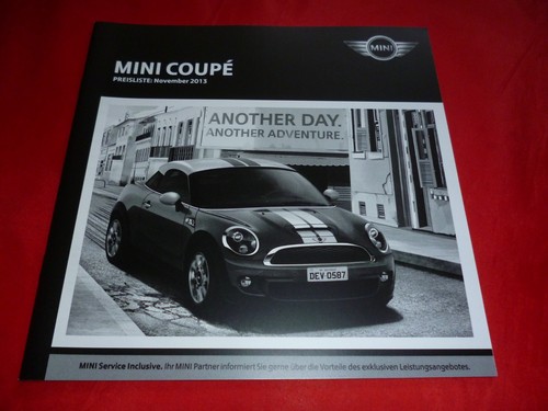 Listino prezzi mini coupe r58 - mini,