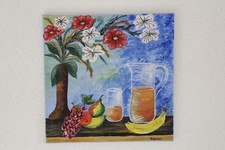 Quadro natura morta con fiori