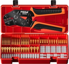 Pinza Crimpatrice con 10 Types