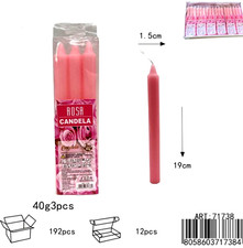 SET 36 PZ CANDELE LUNGHE