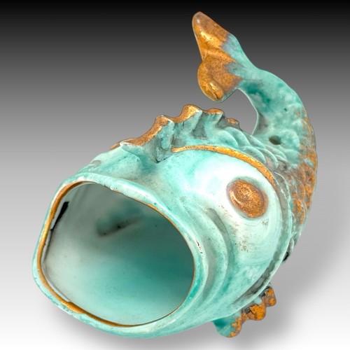 Posacenere pesce koi - , dipinto