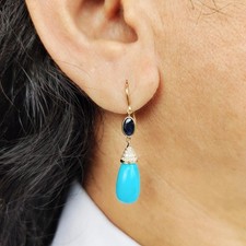 Orecchini in oro giallo 14