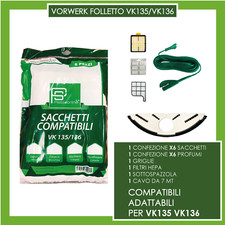 Kit Vorwerk Ricambi Folletto