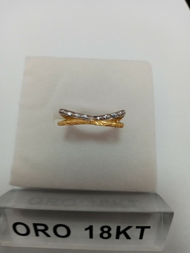 Anello oro giallo 750 - in,