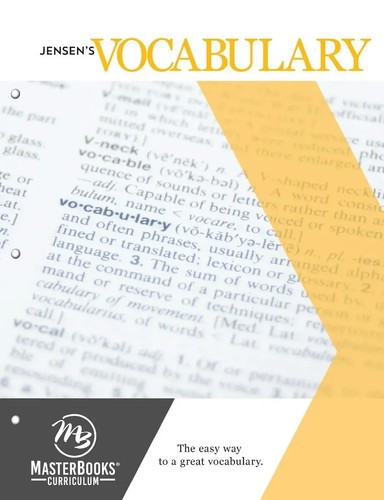 Jensen vocabulary worktext - vocabulary,
