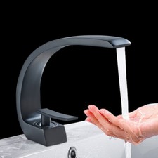 Rubinetto lavabo ottone nero