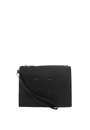 Pochette uomo icon black - uomo,