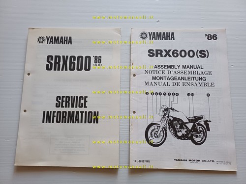 Yamaha srx 600 1xl 1986 - 600,