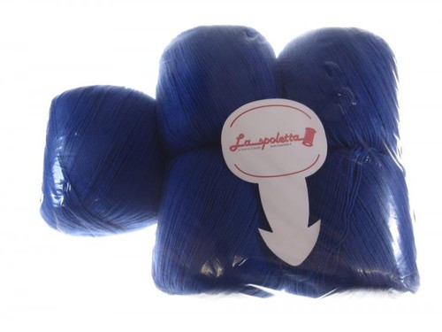 Gomitoli 100 cotone bluette - 100%,