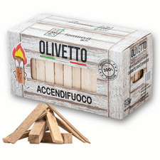 LEGNETTI ACCENDI FUOCO IN SCATOLA ACCENDIFUOCO DI LEGNO MISTO