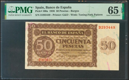 Pesetas novembre 1936 - 21,