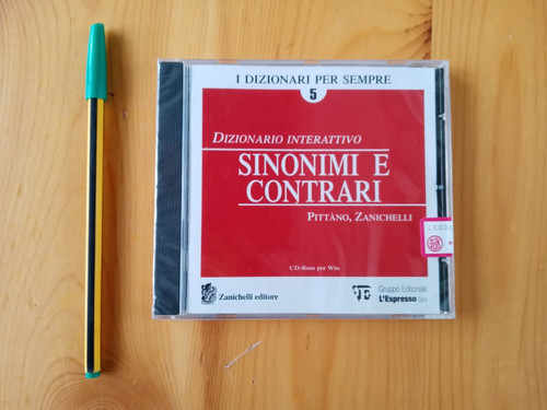 Cdrom dizionario sinonimi - -,