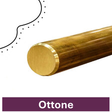 Barra Ottone tonda 25mm per 50