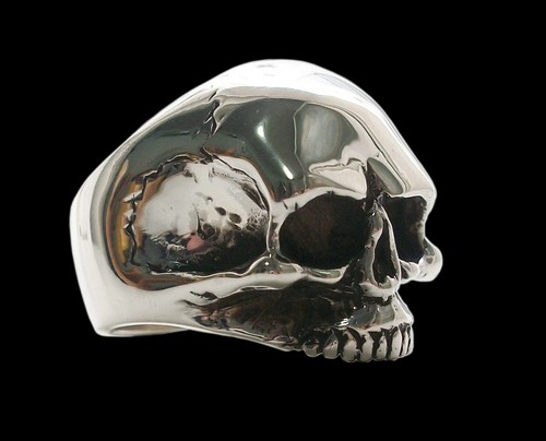 Anello teschio - anello,