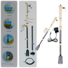 PULIZIA DEPURATORE ASPIRA RIFIUTI SIFONE PER ACQUARIO PESCI 2 IN 1 PILE CORRENTE