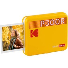 KODAK Mini 3 Retro 4PASS Stampante Fotografica Portatile (7.6x7.6cm)