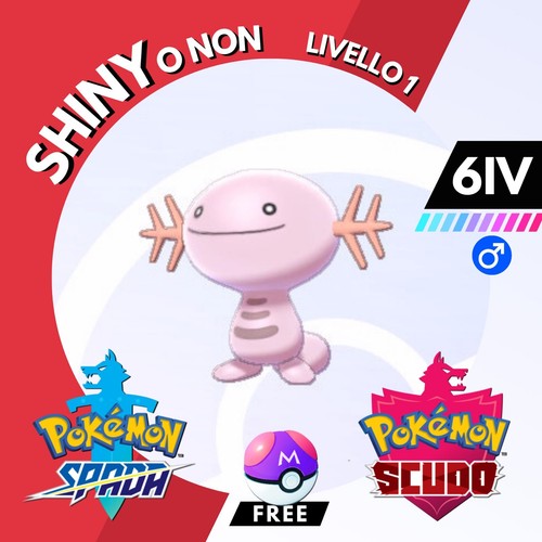 Wooper shiny non iv e - 6,