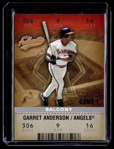 2003 fleer authentix balcone - 2003,