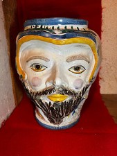Vaso testa di moro siciliano
