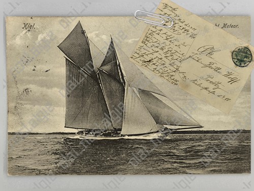 Cartolina kiel 1908 - cartolina, s.m.