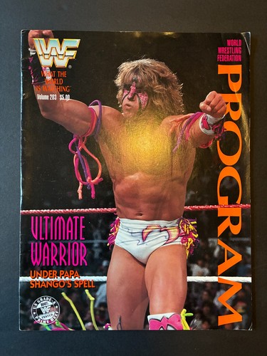 Wwf program 203 - program,