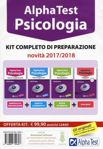 Alpha test psicologia kit - test.,