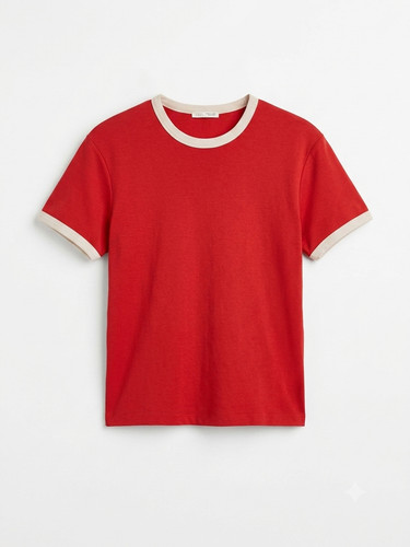 Zara shirt uomo rossa con - zara,