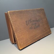 Vintage Wood Cigar Box Trinket