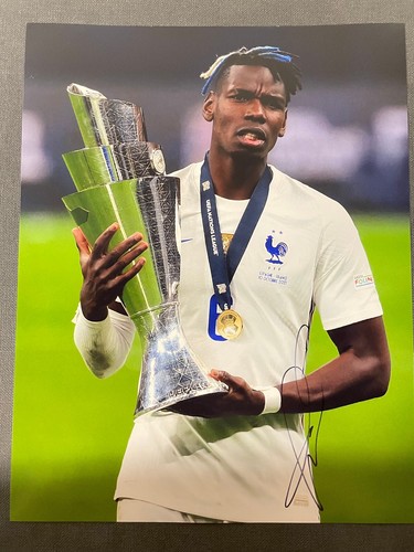 Francia paul pogba - paul, autografo