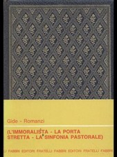 ROMANZI GIDE ANDRE' FRATELLI FABBRI EDITORI 1968 I GRANDI DELLA LETTERATURA