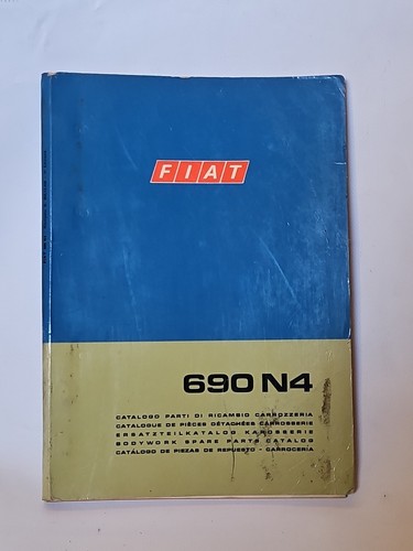 Fiat 690 catalogo parti - catalogo, di
