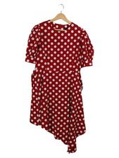 ZARA BASIC Abito Donna Rosso a