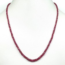 Collana Rubino Naturale 18
