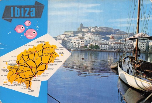 Espagne ibiza port vieille - espagne, et