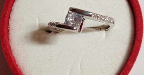 Anello argento 925 con - anello,