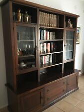 Mobili legno Arte Povera buone condizioni Vetrina Tavolo Sedie Armadi