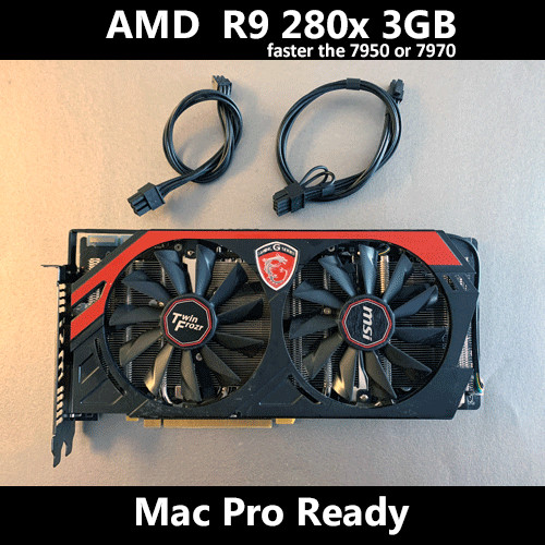 Amd 280x 3gb vram mac - r9,