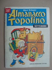 almanacco topolino n° 9 ed.mondadori 1957