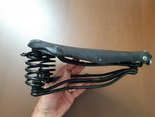 Brooks Saddle Black, Very Good Conition Era Epoca Coppi Bartali Giro D'Italia 