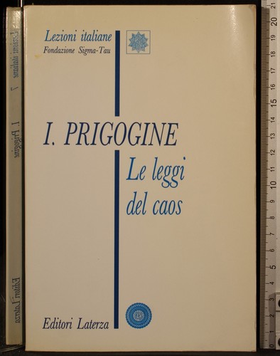 Leggi del caos prigogine - del, caos.