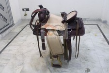 SET SELLA WESTERN IN PELLE