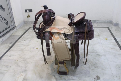 Set sella western pelle - set, in