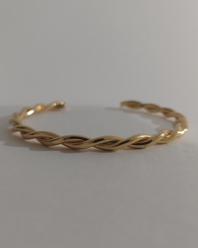 Bracciale treccia larga - bracciale,
