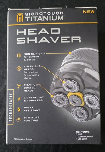 Microtouch titanium head - titanium,