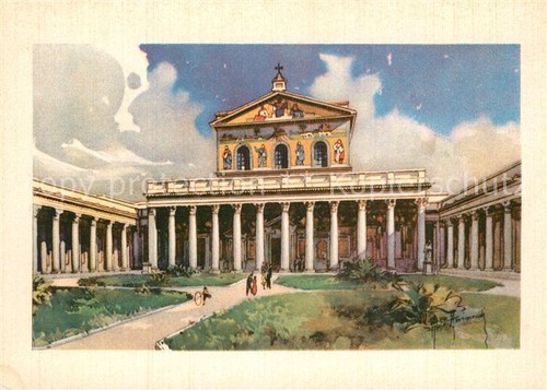 Roma rom basilica paolo - rom, di