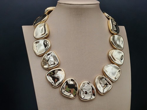 Collana donna oro pepite