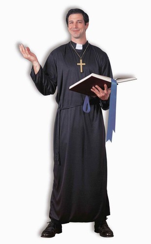 Costume prete per adulti - costume,
