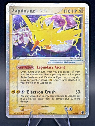 Zapdos 116 112 firered - zapdos, ex