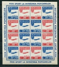 ROMANIA 1946 SPORT POPOLARI