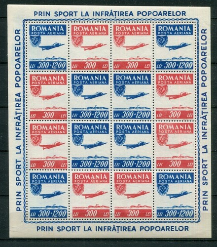 Romania 1946 sport - romania, popolari